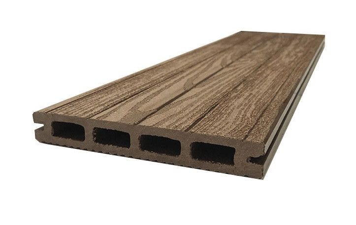 Доска террасная ДПК NanoWood «Lite» Derevo двусторонняя Шоколад купить в Челябинске