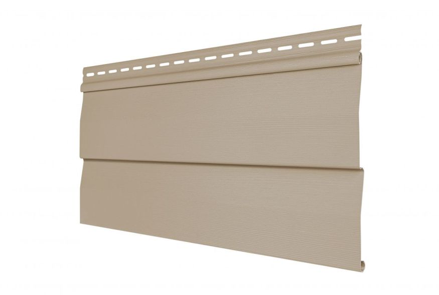 Виниловый сайдинг Tecos Корабельный брус, Кофе с молоком купить в Челябинске