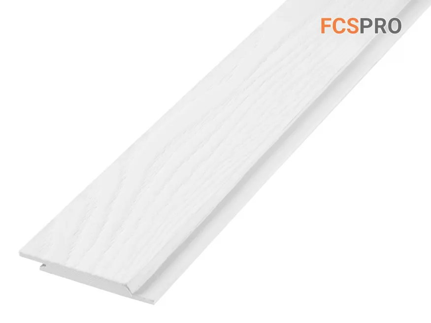 Фиброцементный сайдинг FCSPRO Click Shtil F01 (Белый минерал) купить в Челябинске