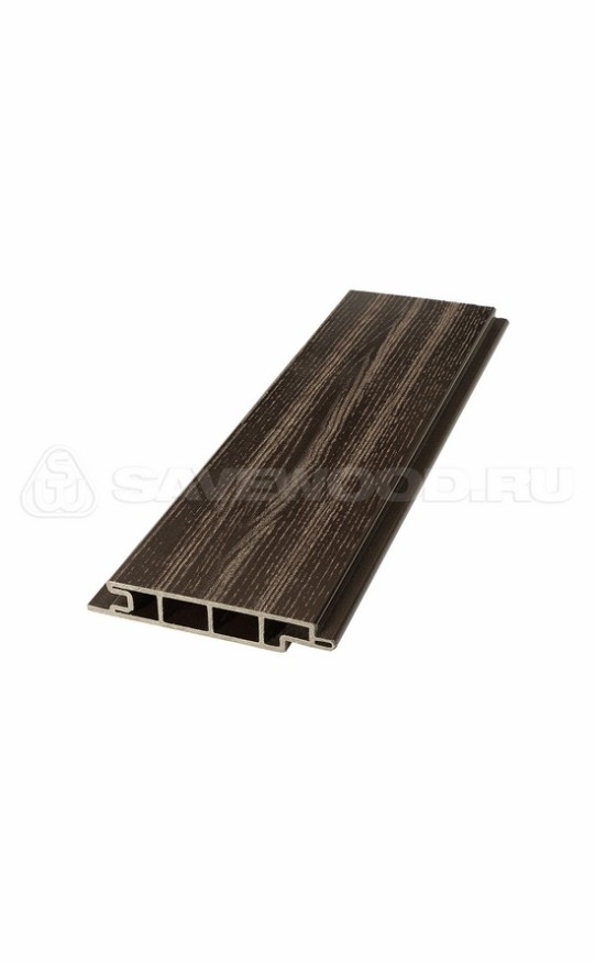 Террасная доска ДПК SaveWood, SW Padus (R), Темно-коричневый купить в Челябинске