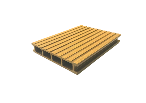 Террасная доска DPK ECODECKING HIT в желтом цвете. купить в Челябинске