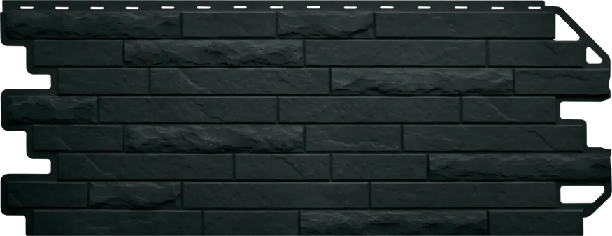 Фасадная панель Альта-Профиль Кирпич Антик ЭКО Графит купить в Челябинске