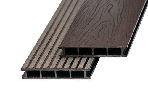 Террасная доска из ДПК ECODECKING HIT в цвете Венге купить в Челябинске