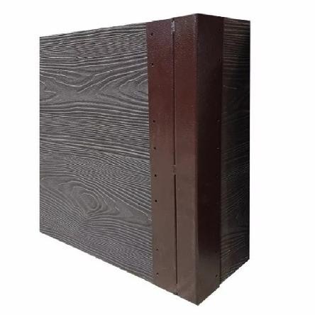 Доска для грядок NauticPrime EstheticWood 3D в цвете Венге, размер 445х35х2950 мм купить в Челябинске
