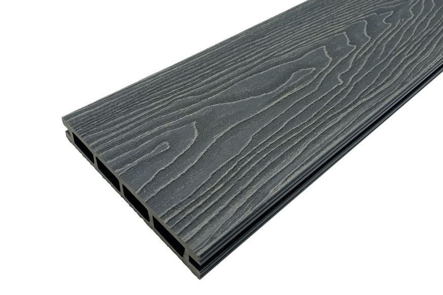 Террасная доска Holzhof, NauticPrime (Light) Esthetic Wood, Серый купить в Челябинске