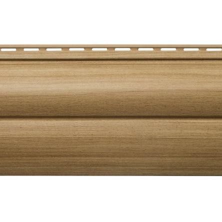 Виниловый сайдинг Альта-Профиль Блок-хаус Люкс, BН-03 Каштан купить в Челябинске