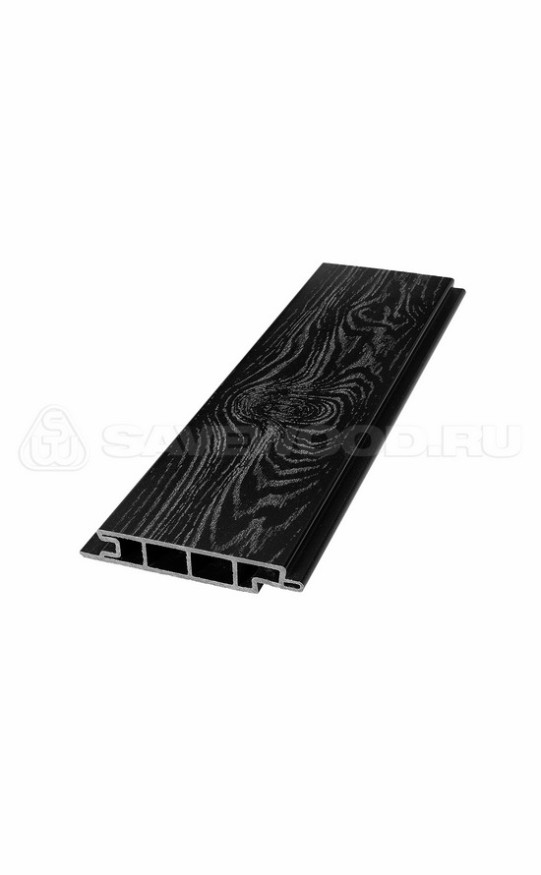 Террасная доска ДПК SaveWood, SW Padus (T), Черный купить в Челябинске