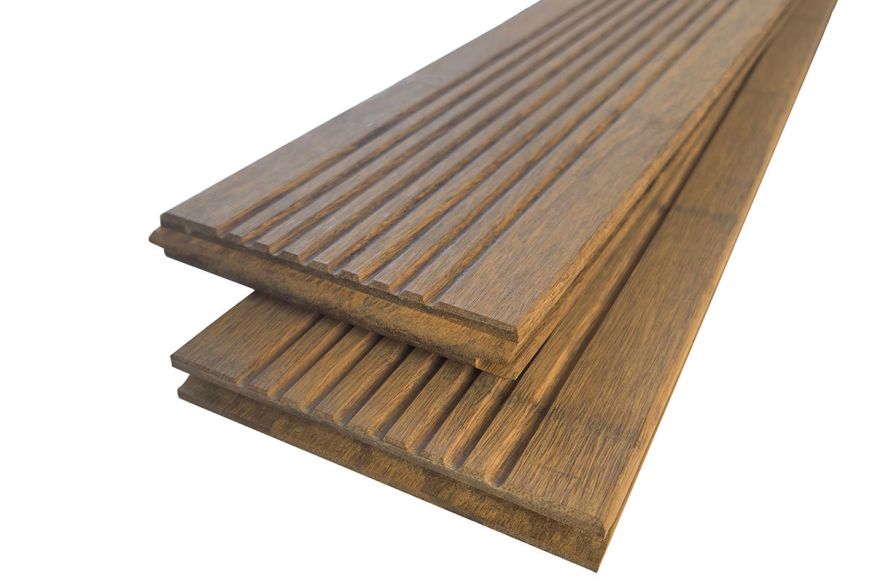 Террасная доска Holzhof, NauticPrime Бамбук / Bamboo, Натуральный купить в Челябинске