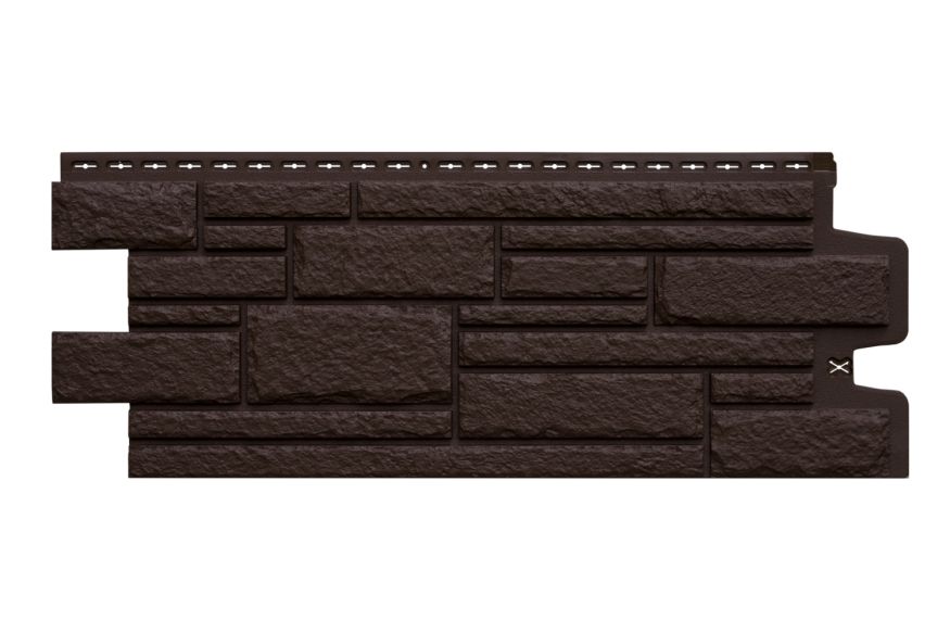 Фасадная панель Grand Line Камелот Classic, Шоколадный купить в Челябинске