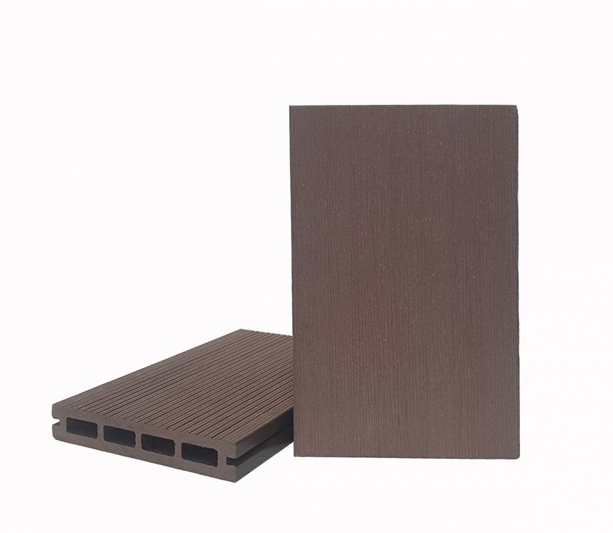 Террасная доска ДПК Terrapol Смарт (пустотелая с пазом) Орех Милано купить в Челябинске