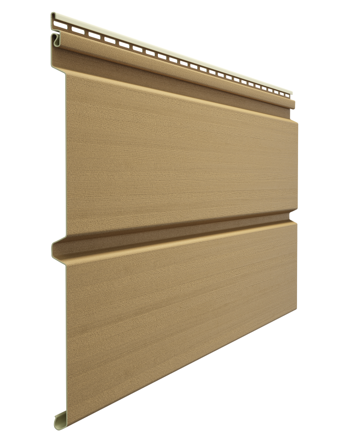 Виниловый сайдинг Docke, Брус D6S, Карамель купить в Челябинске