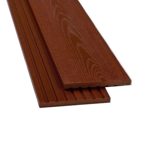 Заборная доска из композитного материала ECODECKING в терракотовом цвете купить в Челябинске