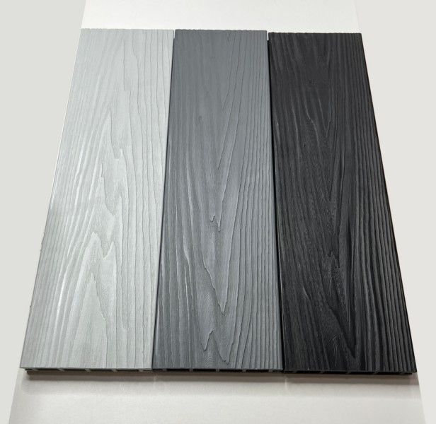 Террасная доска Экодекинг Титан 3D, Серый купить в Челябинске