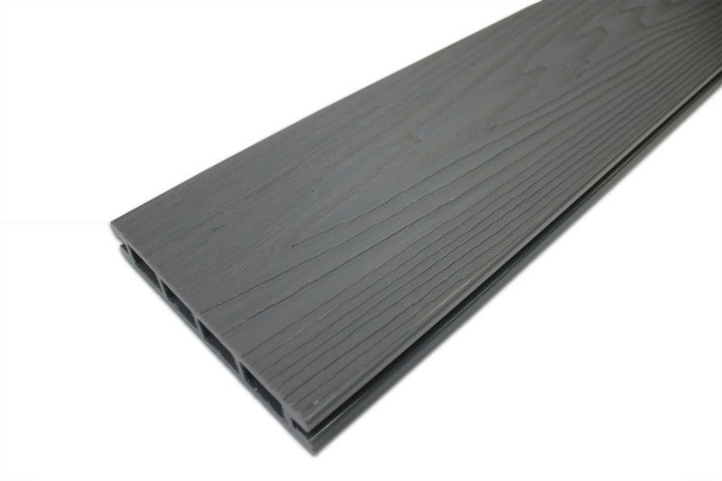 Террасная доска Экодекинг Титан 3D, Серый купить в Челябинске