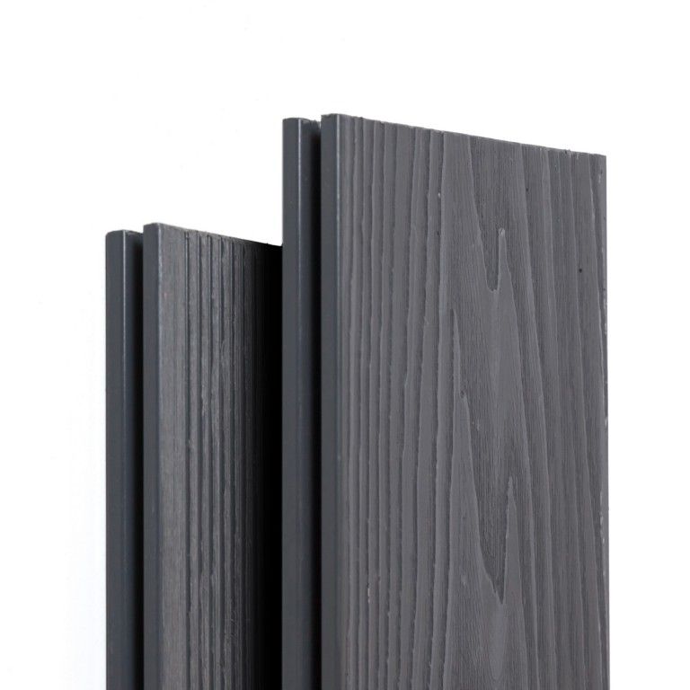 Террасная доска Экодекинг Титан 3D, Серый купить в Челябинске
