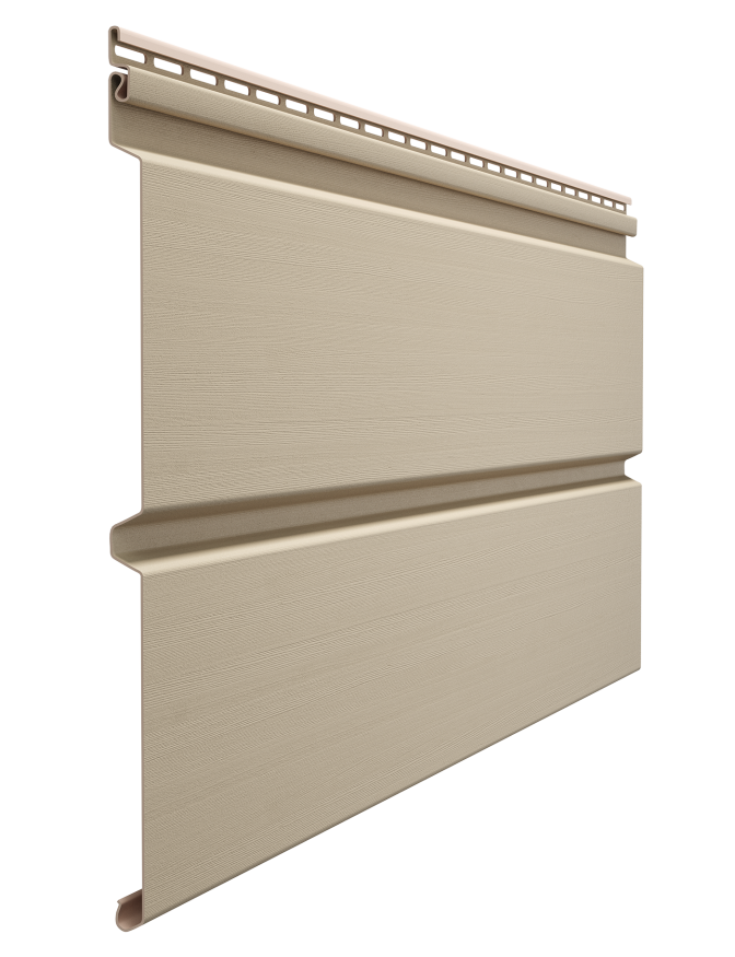 Виниловый сайдинг Docke, Брус D6S, Крем-брюле купить в Челябинске