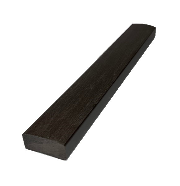 Лавочный брус Ecodecking Некст полнотелый, брашированный, в цвете Венге. купить в Челябинске
