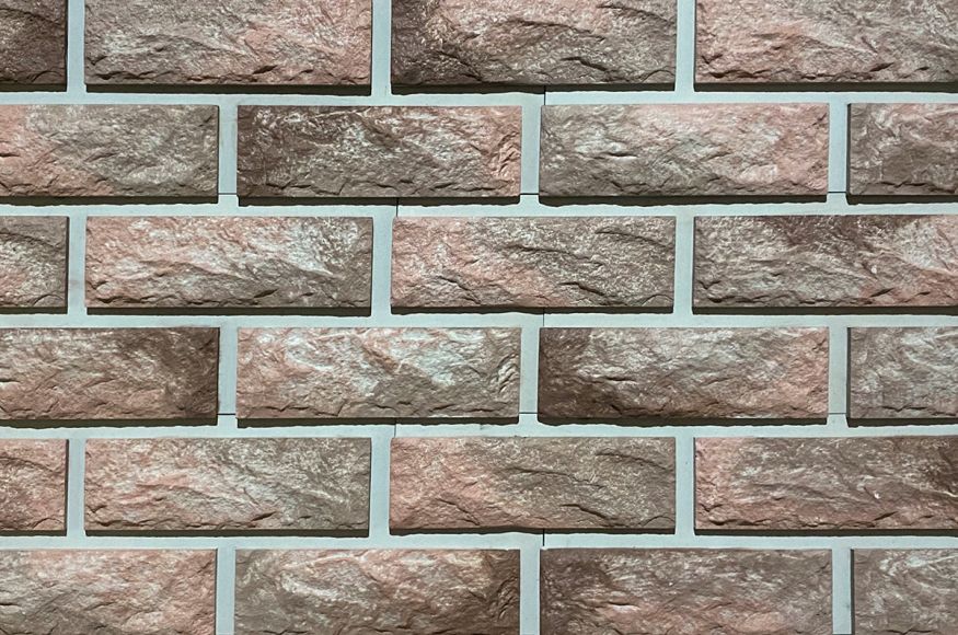 Фиброцементные панели КАНЬОН Сколотый кирпич - 41 купить в Челябинске