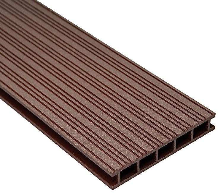 Террасная доска из ДПК Faynag Premium VELVET-ZEBRA - Цвет шоколад купить в Челябинске