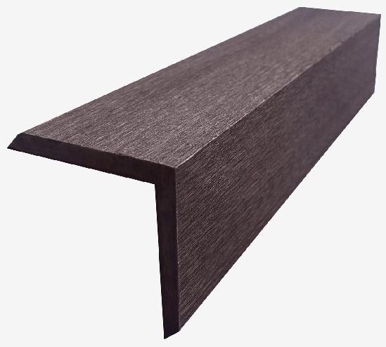 Декоративный уголок 50×50 в цвете венге купить в Челябинске