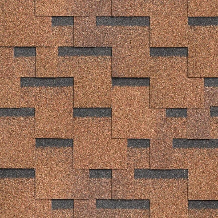 Гибкая черепица Shinglas, Ультра, Фокстрот, Миндаль купить в Челябинске