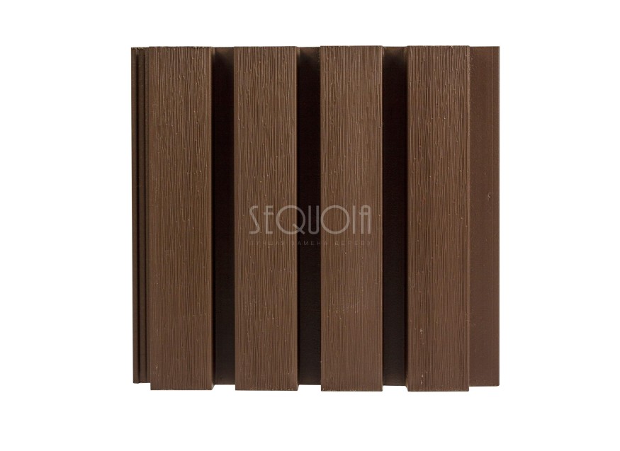 Доска фасадная SEQUOIA co-extrusion Коричневая купить в Челябинске