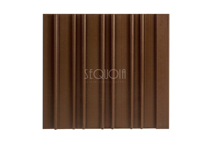 Доска фасадная SEQUOIA co-extrusion Коричневая купить в Челябинске
