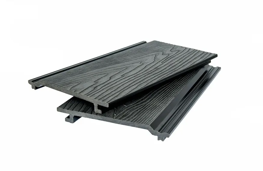 Фасадная доска из ДПК 3D WOOD Черный купить в Челябинске