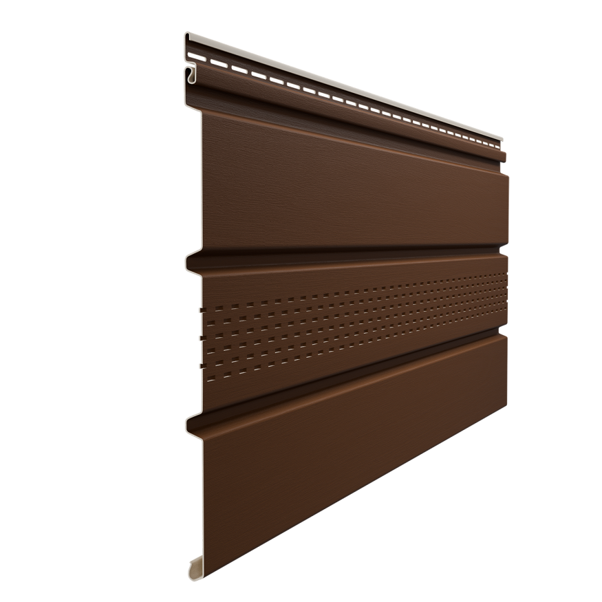 Софит Docke T4 с центральной перфорацией, Каштан купить в Челябинске