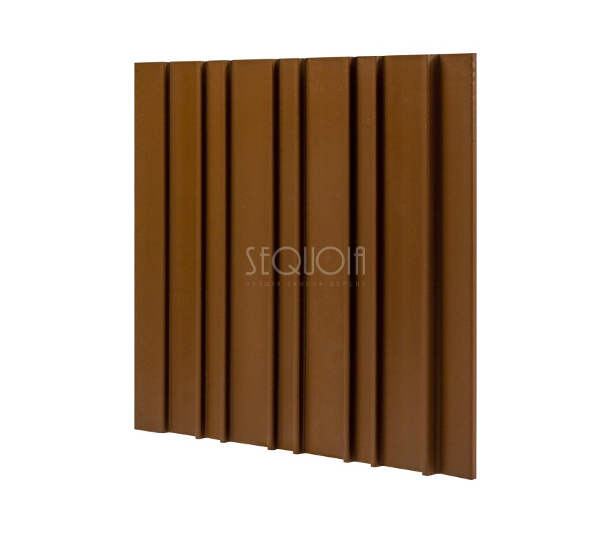 Доска фасадная SEQUOIA co-extrusion Светло-коричневая купить в Челябинске