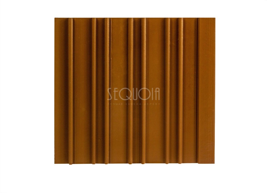 Доска фасадная SEQUOIA co-extrusion Светло-коричневая купить в Челябинске