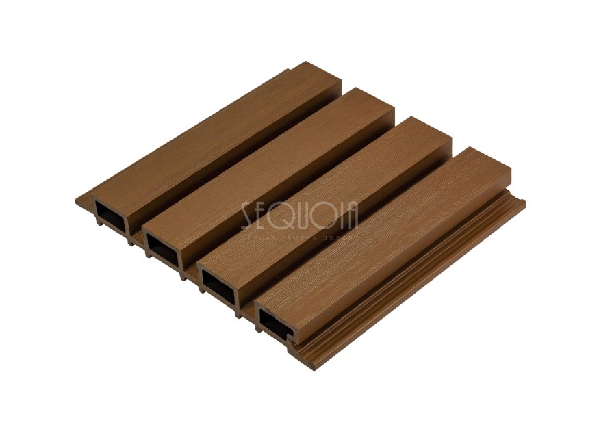 Доска фасадная SEQUOIA co-extrusion Светло-коричневая купить в Челябинске