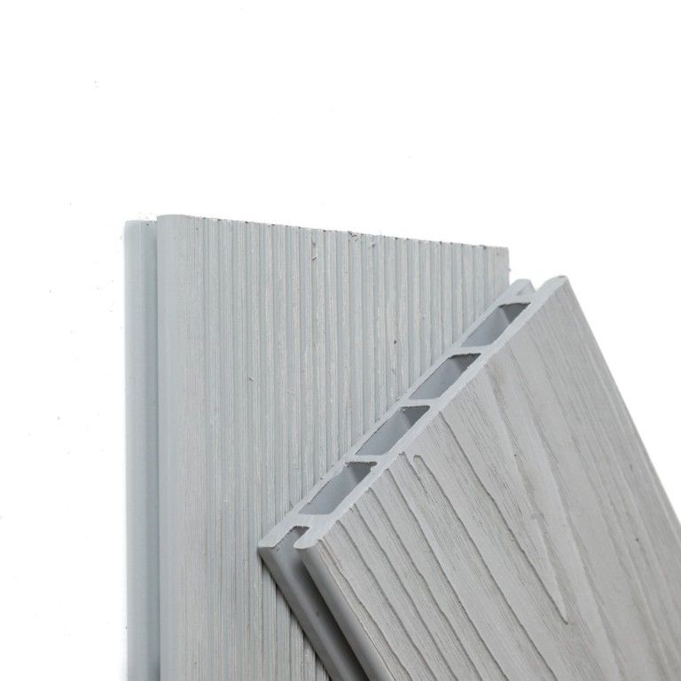 Террасная доска Экодекинг Титан 3D, Жемчуг купить в Челябинске