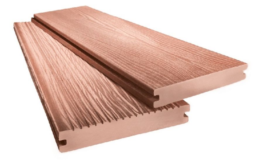 Террасная доска ДПК I-Techplast МАССИВ 3D WOOD Терракот купить в Челябинске