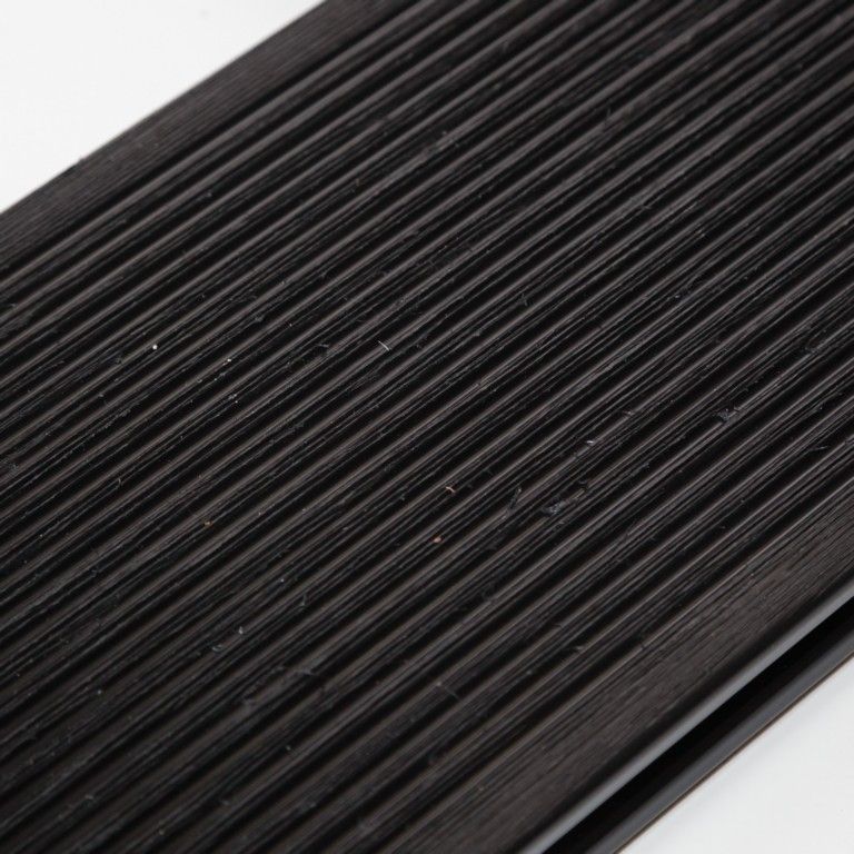 Террасная доска Экодекинг Титан 3D, Антрацит купить в Челябинске