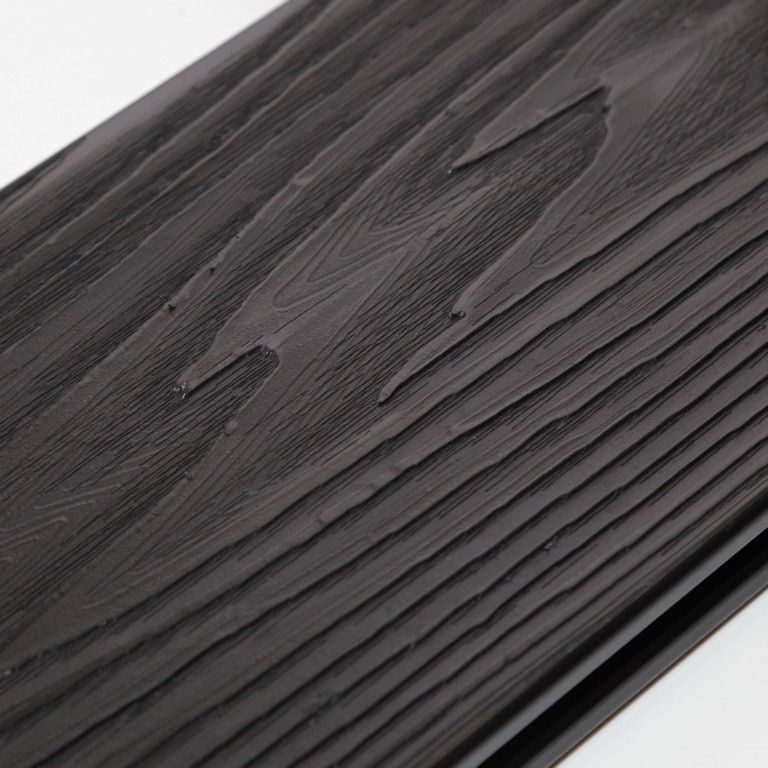 Террасная доска Экодекинг Титан 3D, Антрацит купить в Челябинске