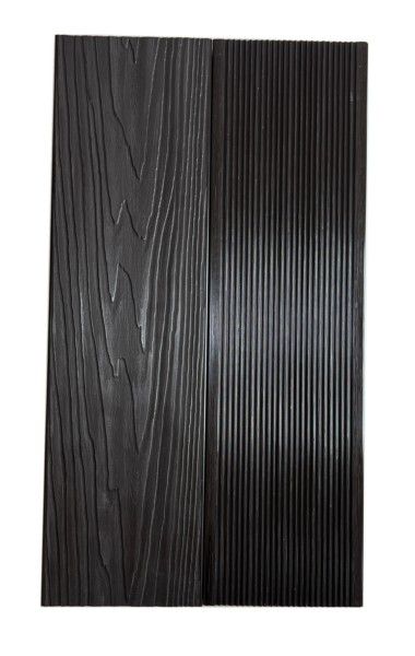 Террасная доска Экодекинг Титан 3D, Антрацит купить в Челябинске