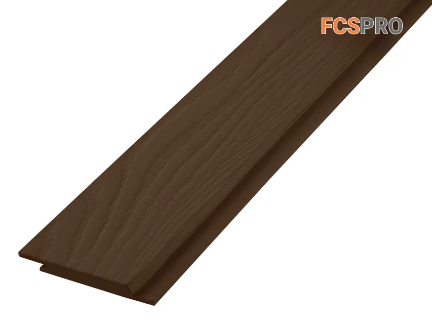 Фиброцементный сайдинг FCSPRO Click Shtil F21 (Коричневая глина) купить в Челябинске