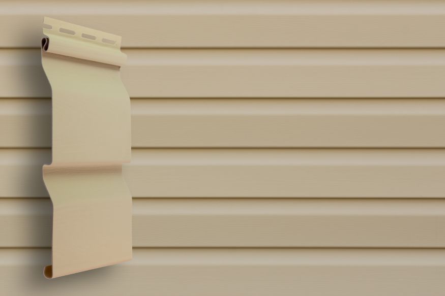 Сайдинг Grand Line, Classic Standart, Корабельная доска XL, Бежевый купить в Челябинске