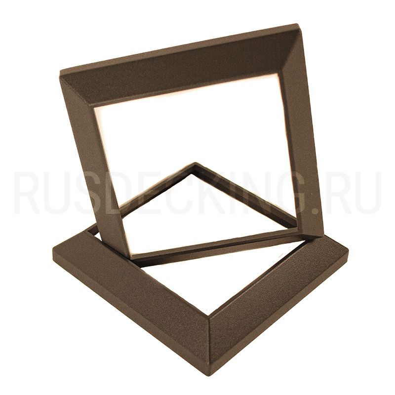 Рамка столба ограждения RusDecking Unodeck Венге купить в Челябинске