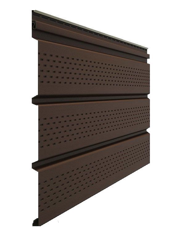 Софит Docke T4 с полной перфорацией, Каштан купить в Челябинске