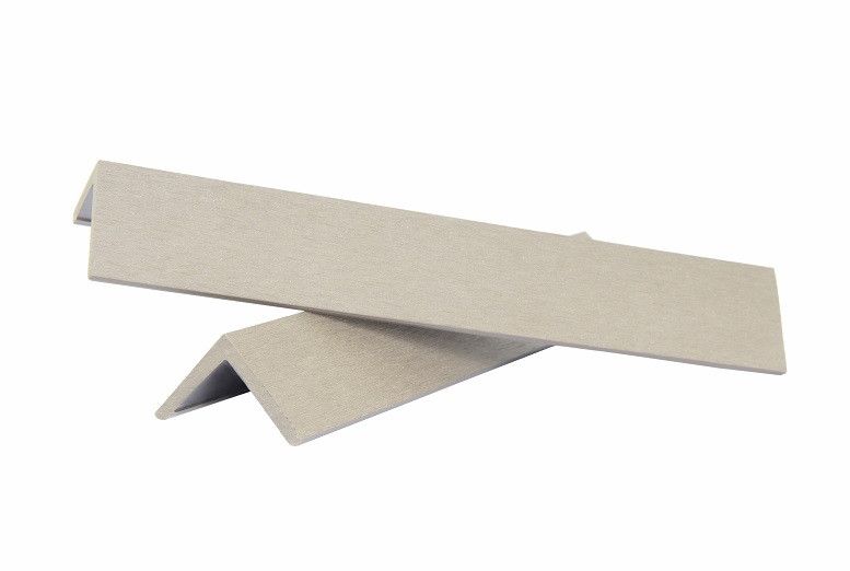 Завершающий уголок DПК шлифованный SINGARAJA в белом цвете купить в Челябинске