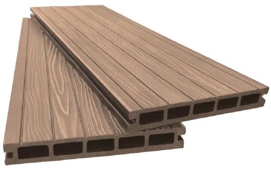 Террасная доска ДПК 3D Ай-Техплас 160x22, цвет какао купить в Челябинске