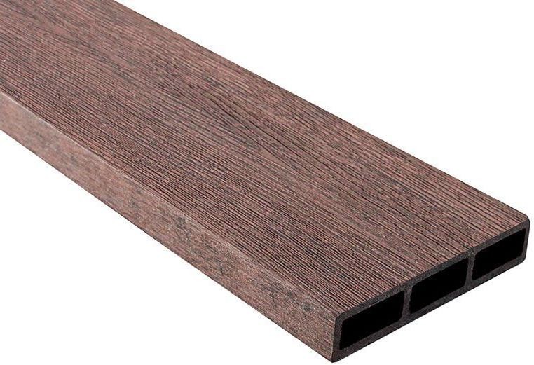 Доска 3D ДПК Outdoor STORM BROWN коричневая миксированная купить в Челябинске