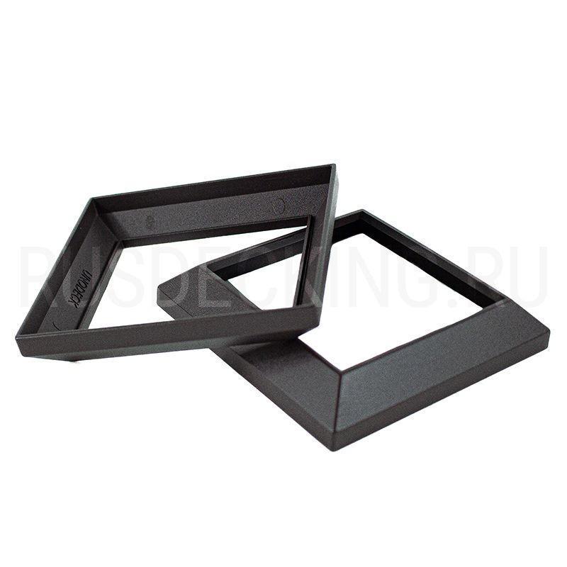 Рамка столба ограждения RusDecking Unodeck Графит купить в Челябинске