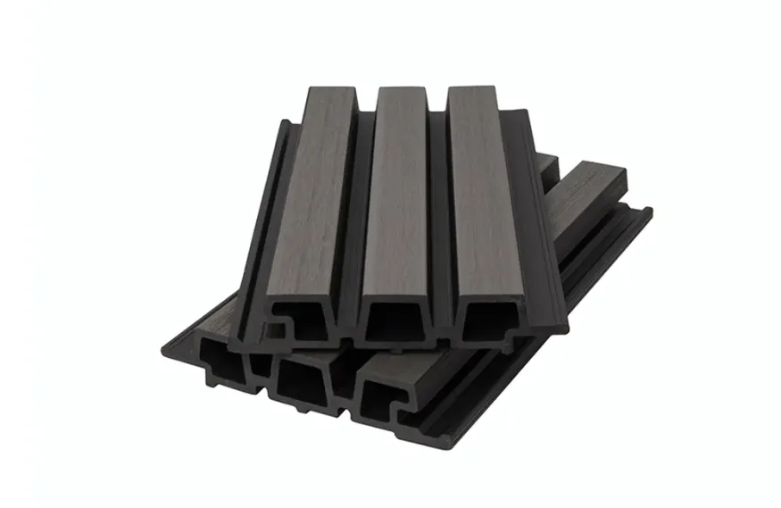 Фасадная панель брусковая из ДПК Polivan Group CO-EX MIX, Grey dark купить в Челябинске