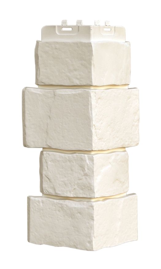 Угол наружный Grand Line, Крупный камень Classic, Молочный купить в Челябинске