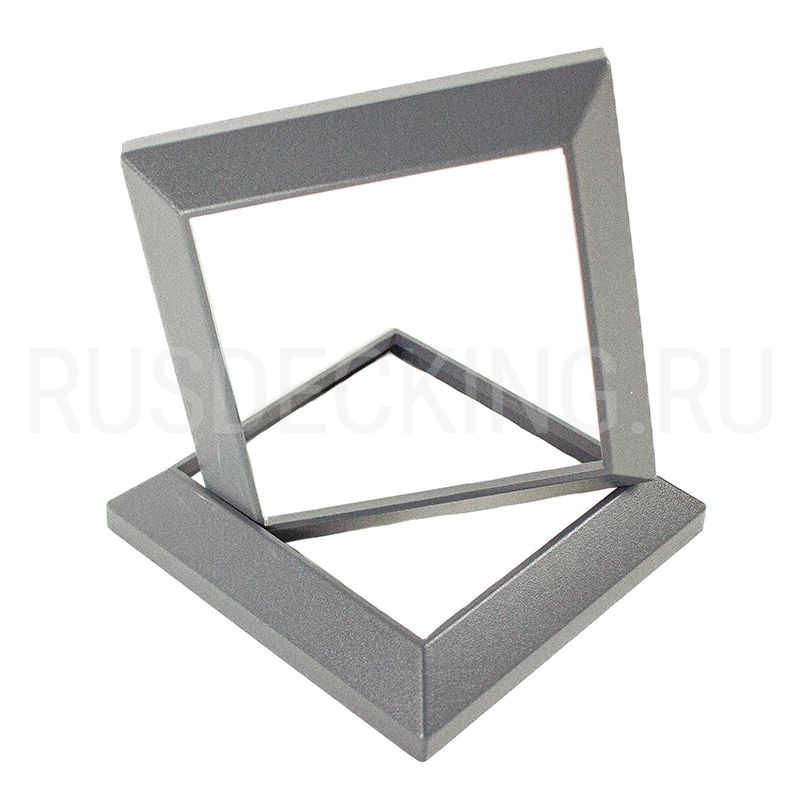 Рамка столба ограждения RusDecking Unodeck Серый купить в Челябинске