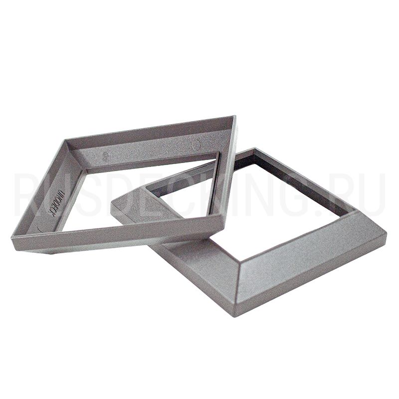 Рамка столба ограждения RusDecking Unodeck Серый купить в Челябинске