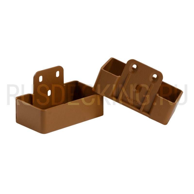 Комплект крепления перил прямое RusDecking Unodeck Орех купить в Челябинске